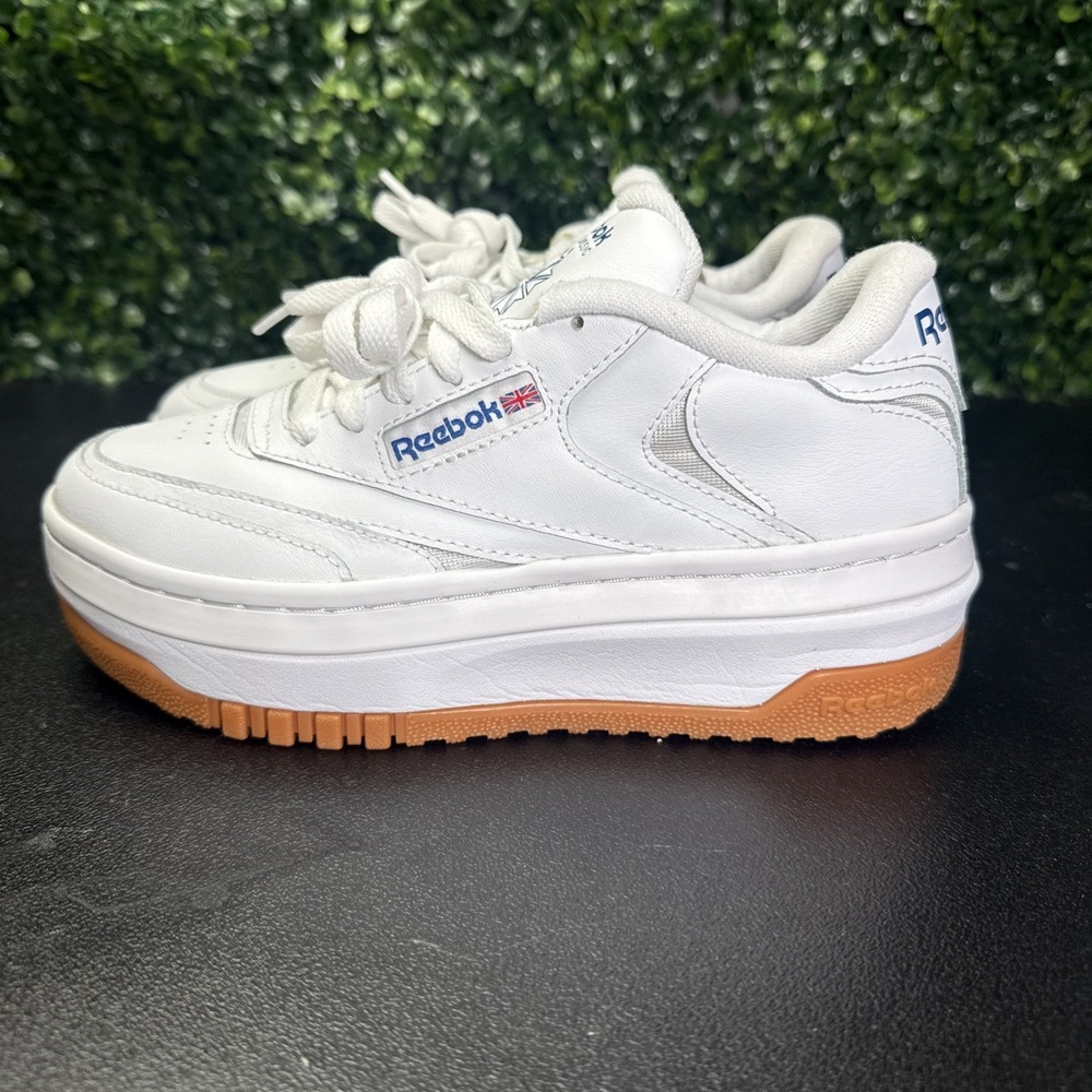 Reebok Club C Extra Platform Shoes Women's Sneakers Size 5